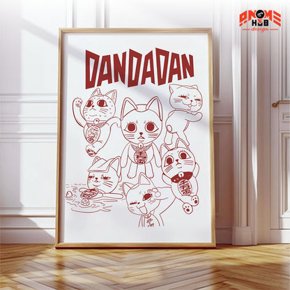 Daandadann 5 Poster/Canvas, Art Anime Wall Print, Wall Decor  –  Poster/Canvas ANIME HUB