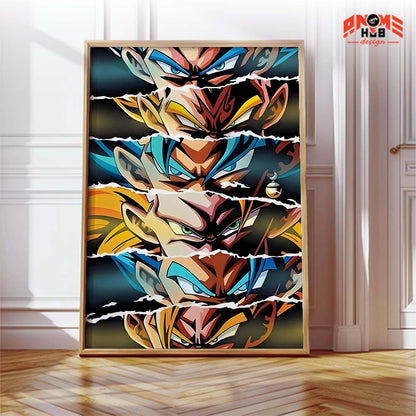 Dragoon Ballz Poster/Canvas, Art Anime Wall Print, Wall Decor  –  Poster/Canvas ANIME HUB