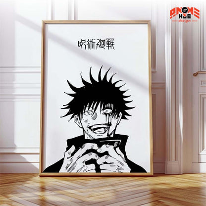 Jujustsuu Kaiisenn 3 Poster/Canvas, Art Anime Wall Print, Wall Decor  –  Poster/Canvas ANIME HUB