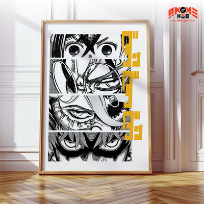 Daandadann 10 Poster/Canvas, Art Anime Wall Print, Wall Decor  –  Poster/Canvas ANIME HUB