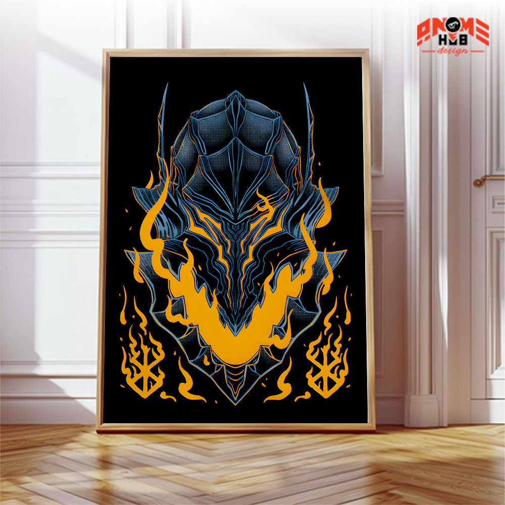 Berserkk 17 Poster/Canvas, Art Anime Wall Print, Wall Decor  –  Poster/Canvas ANIME HUB