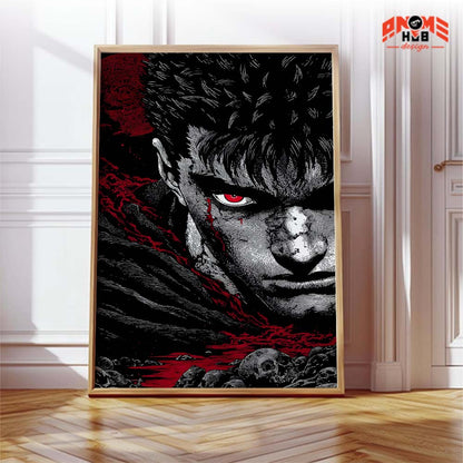 Digital Download | Berserkk 24 Poster/Canvas, Art Anime Wall Print, Wall Decor  –  Poster/Canvas ANIME HUB