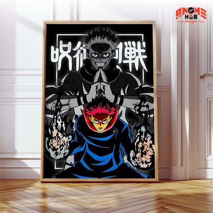 Jujustsuu Kaiisenn 36 Poster/Canvas, Art Anime Wall Print, Wall Decor  –  Poster/Canvas ANIME HUB