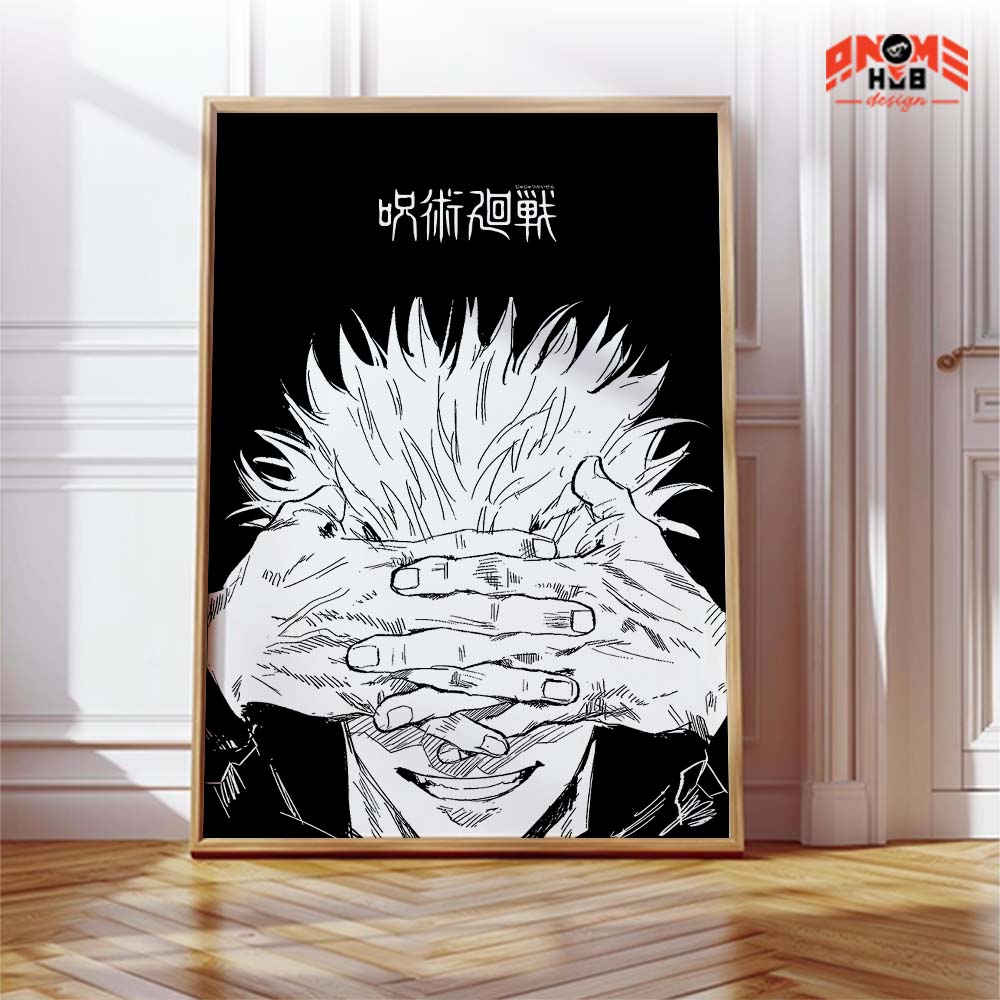 Jujustsuu Kaiisenn 5 Poster/Canvas, Art Anime Wall Print, Wall Decor  –  Poster/Canvas ANIME HUB