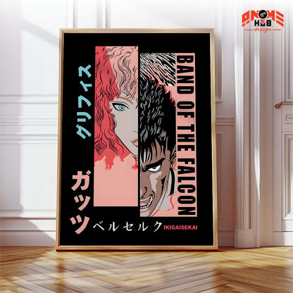Berserkk 2 Poster/Canvas, Art Anime Wall Print, Wall Decor  –  Poster/Canvas ANIME HUB