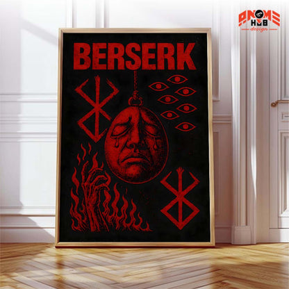 Digital Download | Berserkk 23 Poster/Canvas, Art Anime Wall Print, Wall Decor  –  Poster/Canvas ANIME HUB