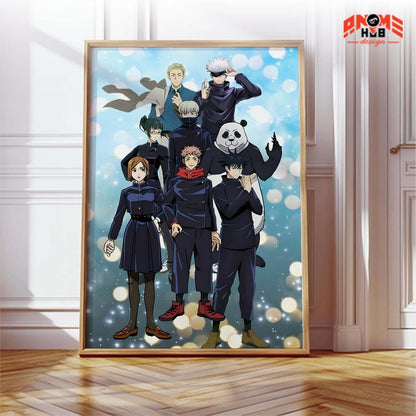 Jujustsuu Kaiisenn 12 Poster/Canvas, Art Anime Wall Print, Wall Decor  –  Poster/Canvas ANIME HUB