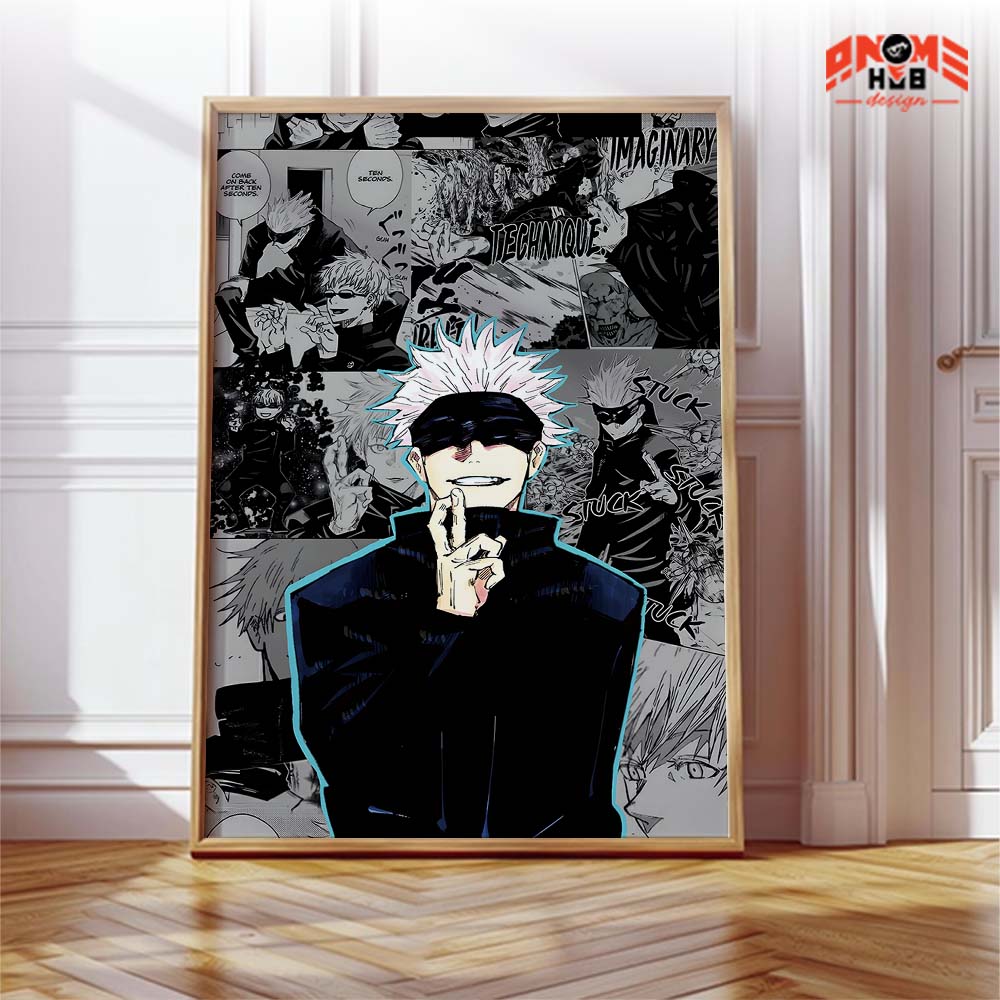 Jujustsuu Kaiisenn 10 Poster/Canvas, Art Anime Wall Print, Wall Decor  –  Poster/Canvas ANIME HUB