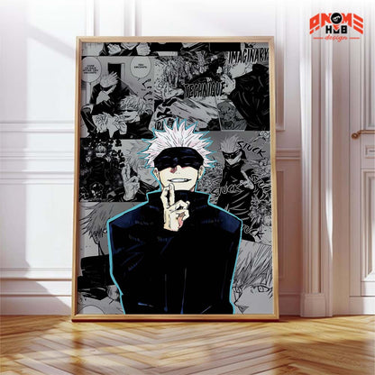 Jujustsuu Kaiisenn 10 Poster/Canvas, Art Anime Wall Print, Wall Decor  –  Poster/Canvas ANIME HUB