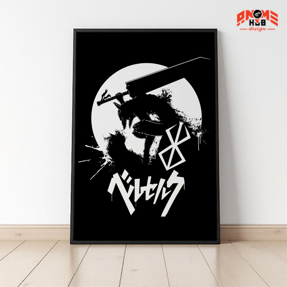 Berserkk 5 Poster/Canvas, Art Anime Wall Print, Wall Decor  –  Poster/Canvas ANIME HUB