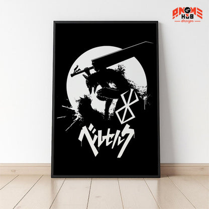 Berserkk 5 Poster/Canvas, Art Anime Wall Print, Wall Decor  –  Poster/Canvas ANIME HUB