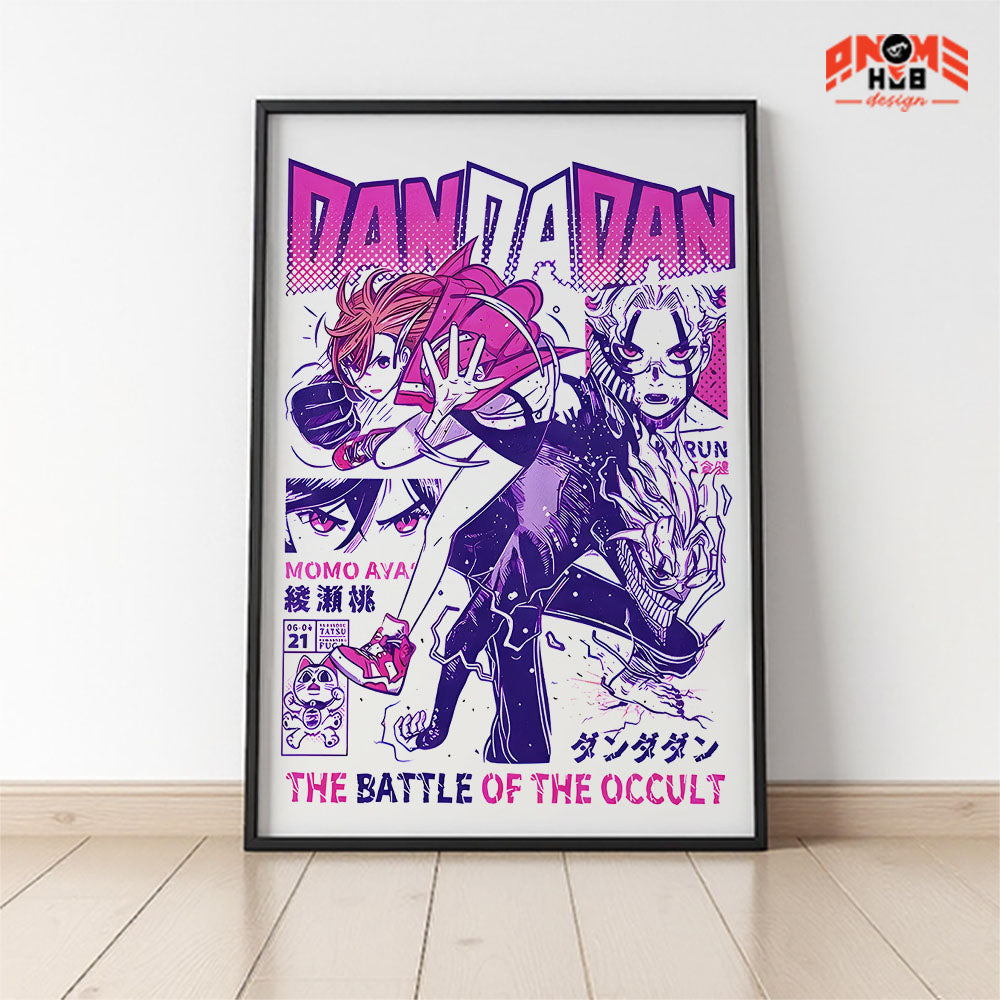 Daandadann 3 Poster/Canvas, Art Anime Wall Print, Wall Decor  –  Poster/Canvas ANIME HUB