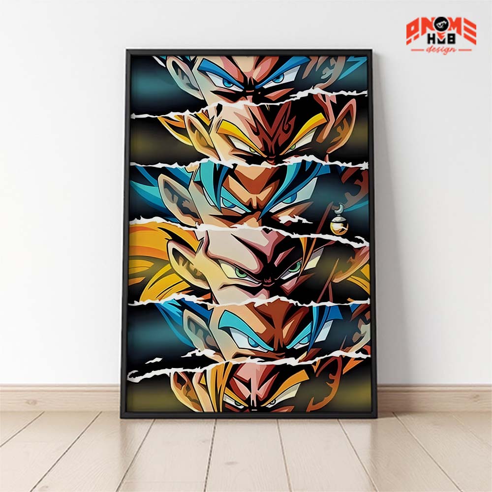 Dragoon Ballz Poster/Canvas, Art Anime Wall Print, Wall Decor  –  Poster/Canvas ANIME HUB