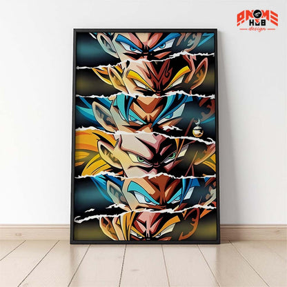 Dragoon Ballz Poster/Canvas, Art Anime Wall Print, Wall Decor  –  Poster/Canvas ANIME HUB
