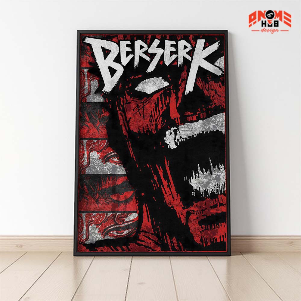 Digital Download | Berserkk 25 Poster/Canvas, Art Anime Wall Print, Wall Decor  –  Poster/Canvas ANIME HUB