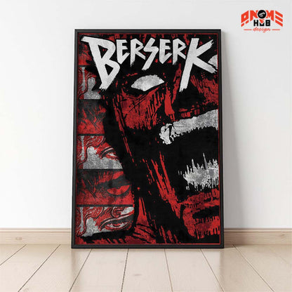 Digital Download | Berserkk 25 Poster/Canvas, Art Anime Wall Print, Wall Decor  –  Poster/Canvas ANIME HUB