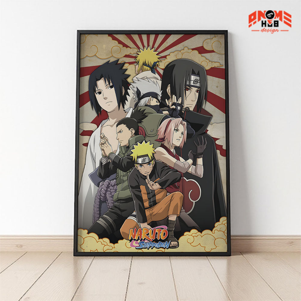 Narrutoo Poster/Canvas, Art Anime Wall Print, Wall Decor  –  Poster/Canvas ANIME HUB