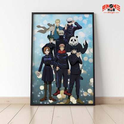 Jujustsuu Kaiisenn 12 Poster/Canvas, Art Anime Wall Print, Wall Decor  –  Poster/Canvas ANIME HUB