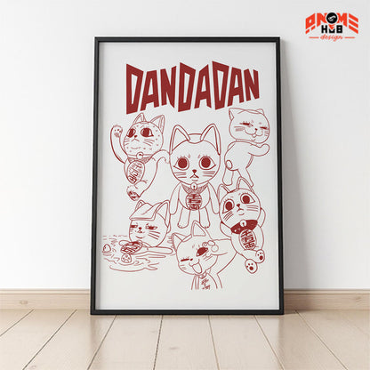 Daandadann 5 Poster/Canvas, Art Anime Wall Print, Wall Decor  –  Poster/Canvas ANIME HUB