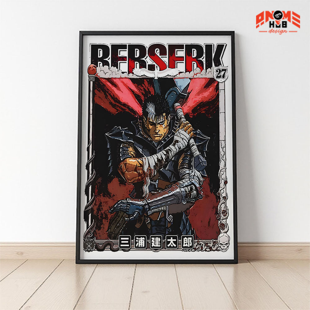 Berserkk 18 Poster/Canvas, Art Anime Wall Print, Wall Decor  –  Poster/Canvas ANIME HUB