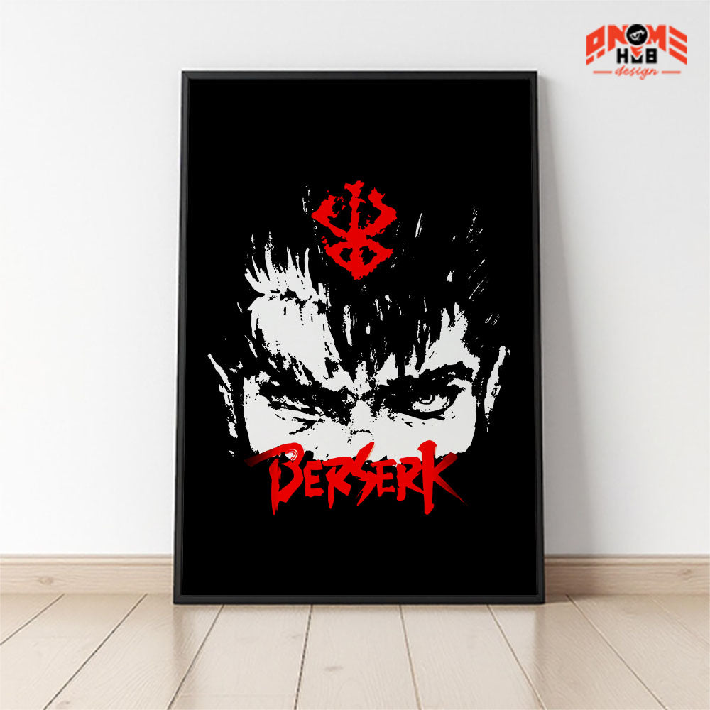 Póster de Griffith del anime Berserk | Arte mural de Berserk | Póster de Berserk | Impresión decorativa de alta calidad