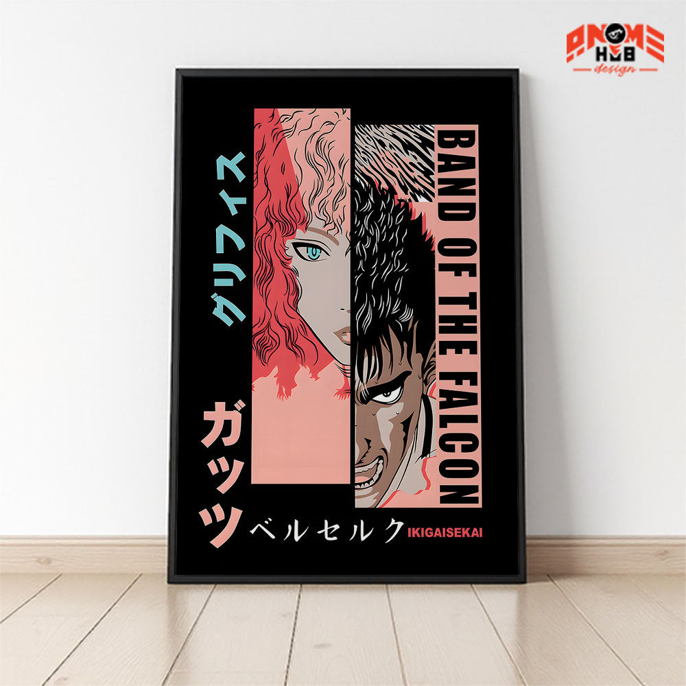 Berserkk 2 Poster/Canvas, Art Anime Wall Print, Wall Decor  –  Poster/Canvas ANIME HUB