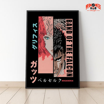 Berserkk 2 Poster/Canvas, Art Anime Wall Print, Wall Decor  –  Poster/Canvas ANIME HUB