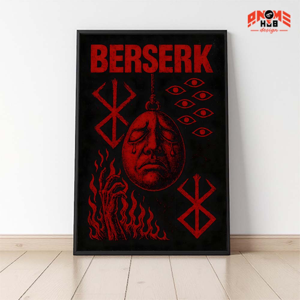 Digital Download | Berserkk 23 Poster/Canvas, Art Anime Wall Print, Wall Decor  –  Poster/Canvas ANIME HUB