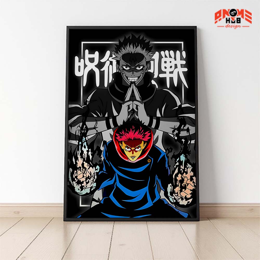 Jujustsuu Kaiisenn 36 Poster/Canvas, Art Anime Wall Print, Wall Decor  –  Poster/Canvas ANIME HUB