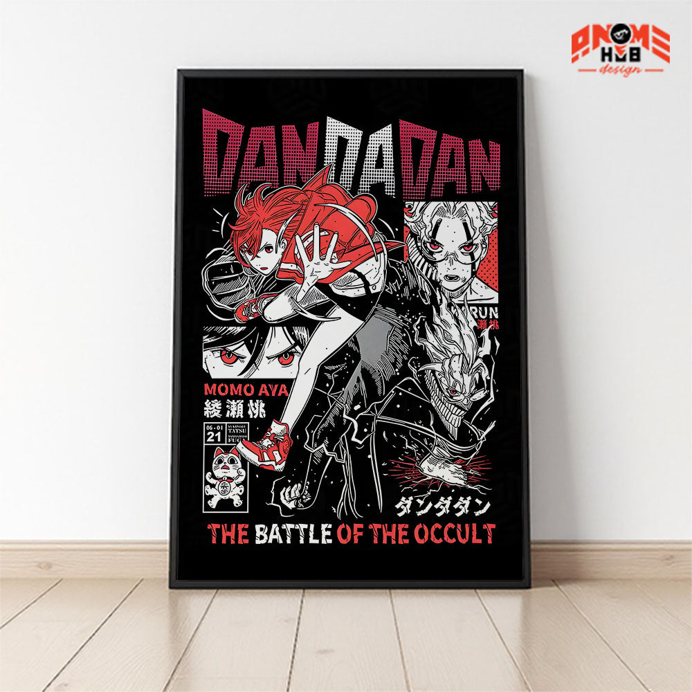 Daandadann 2 Poster/Canvas, Art Anime Wall Print, Wall Decor  –  Poster/Canvas ANIME HUB