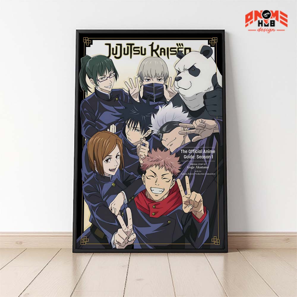 Jujustsuu Kaiisenn 13 Poster/Canvas, Art Anime Wall Print, Wall Decor  –  Poster/Canvas ANIME HUB