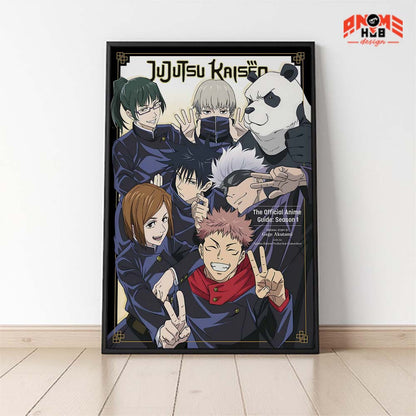 Jujustsuu Kaiisenn 13 Poster/Canvas, Art Anime Wall Print, Wall Decor  –  Poster/Canvas ANIME HUB