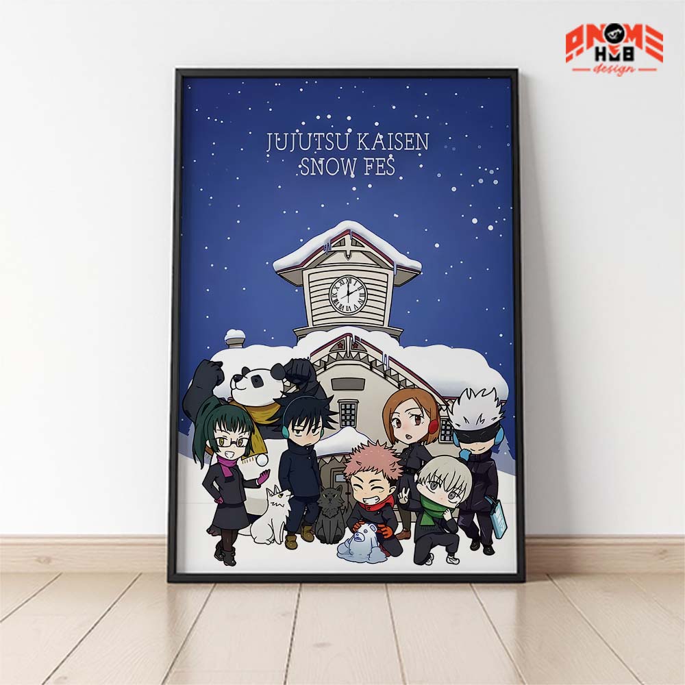 Jujustsuu Kaiisenn 22 Poster/Canvas, Art Anime Wall Print, Wall Decor  –  Poster/Canvas ANIME HUB