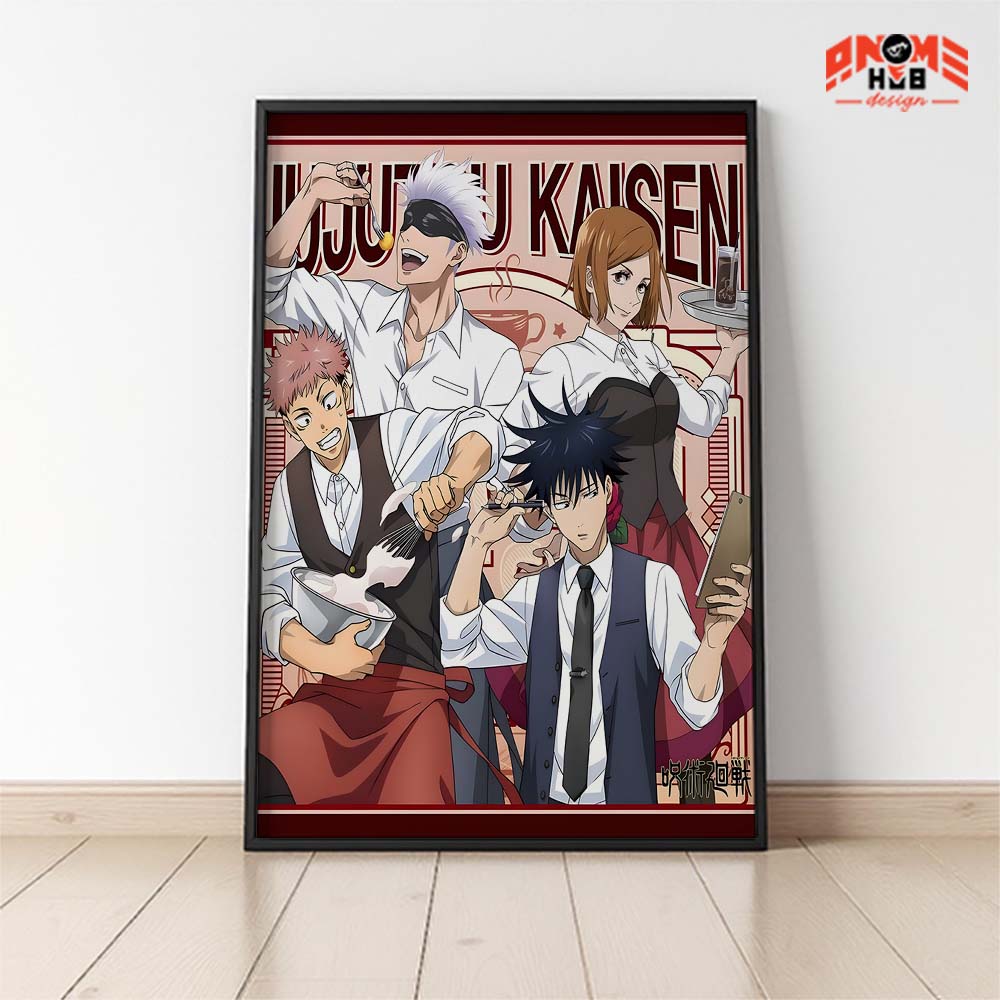 Jujustsuu Kaiisenn 26 Poster/Canvas, Art Anime Wall Print, Wall Decor  –  Poster/Canvas ANIME HUB