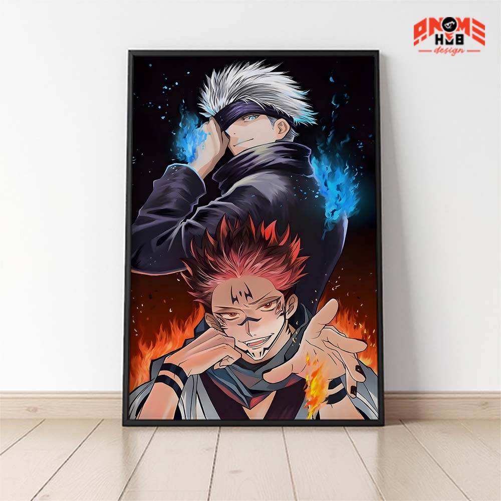 Jujustsuu Kaiisenn 19 Poster/Canvas, Art Anime Wall Print, Wall Decor  –  Poster/Canvas ANIME HUB