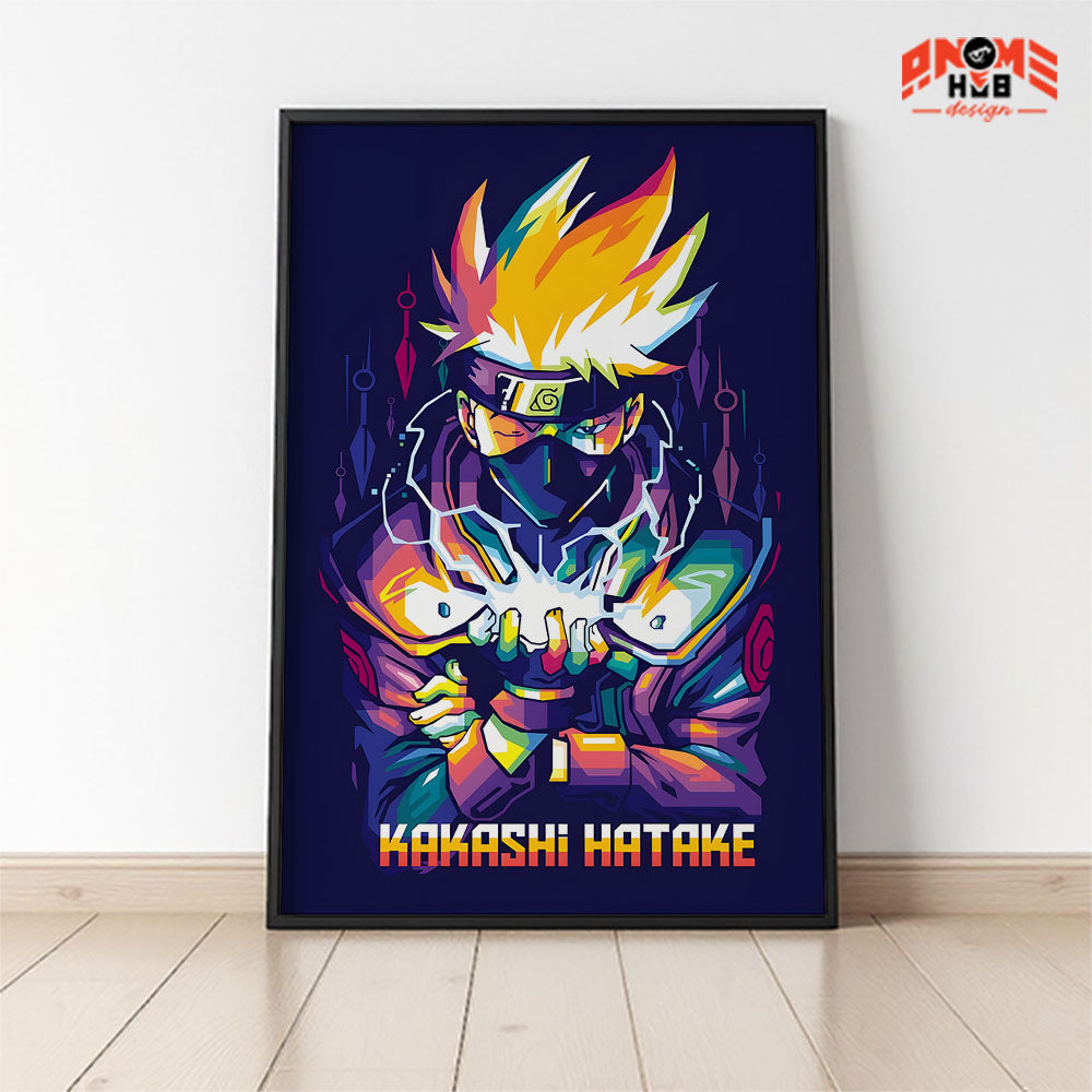 Narrutoo Poster/Canvas, Art Anime Wall Print, Wall Decor  – Hattakee Kakaasshi  3 Poster/Canvas ANIME HUB