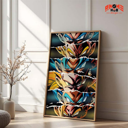 Dragoon Ballz Poster/Canvas, Art Anime Wall Print, Wall Decor  –  Poster/Canvas ANIME HUB