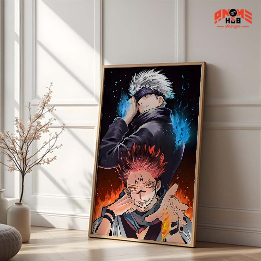 Jujustsuu Kaiisenn 19 Poster/Canvas, Art Anime Wall Print, Wall Decor  –  Poster/Canvas ANIME HUB
