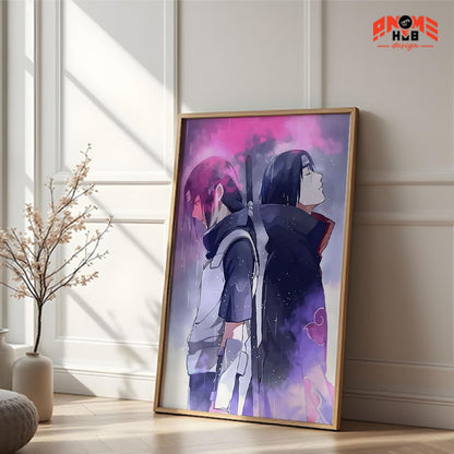 Narrutoo 2 Poster/Canvas, Art Anime Wall Print, Wall Decor  –  Poster/Canvas ANIME HUB