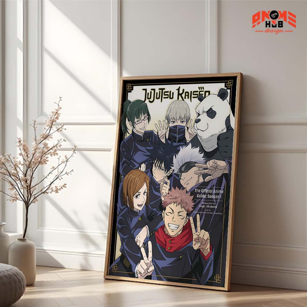 Jujustsuu Kaiisenn 13 Poster/Canvas, Art Anime Wall Print, Wall Decor  –  Poster/Canvas ANIME HUB
