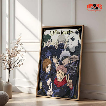 Jujustsuu Kaiisenn 13 Poster/Canvas, Art Anime Wall Print, Wall Decor  –  Poster/Canvas ANIME HUB