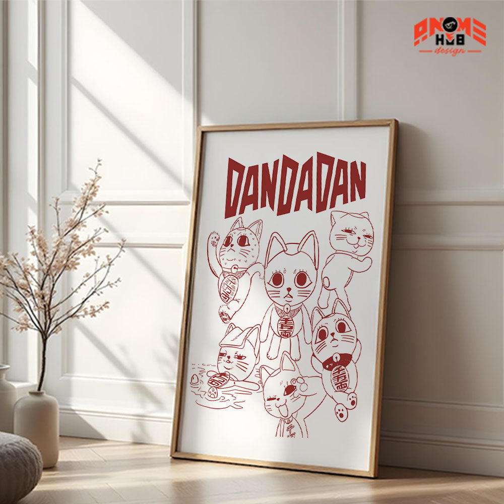 Daandadann 5 Poster/Canvas, Art Anime Wall Print, Wall Decor  –  Poster/Canvas ANIME HUB