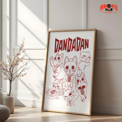 Daandadann 5 Poster/Canvas, Art Anime Wall Print, Wall Decor  –  Poster/Canvas ANIME HUB