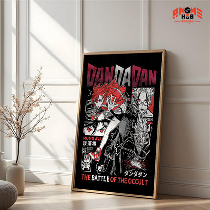 Daandadann 2 Poster/Canvas, Art Anime Wall Print, Wall Decor  –  Poster/Canvas ANIME HUB