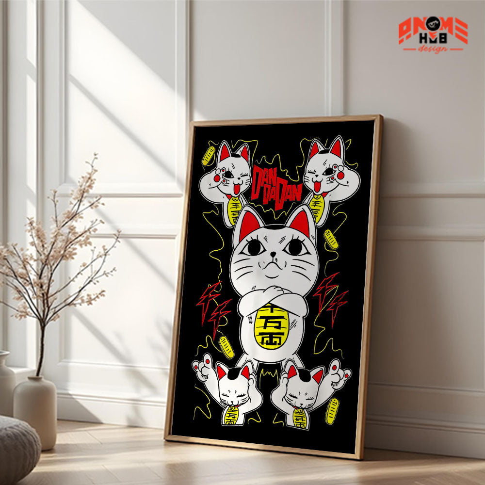 Daandadann 4 Poster/Canvas, Art Anime Wall Print, Wall Decor  –  Poster/Canvas ANIME HUB