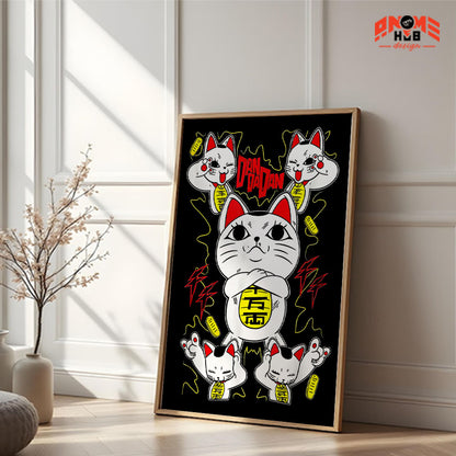 Daandadann 4 Poster/Canvas, Art Anime Wall Print, Wall Decor  –  Poster/Canvas ANIME HUB