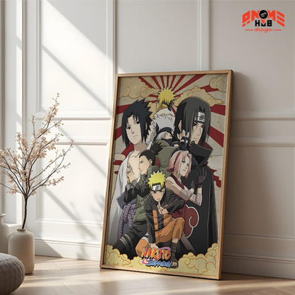 Narrutoo Poster/Canvas, Art Anime Wall Print, Wall Decor  –  Poster/Canvas ANIME HUB