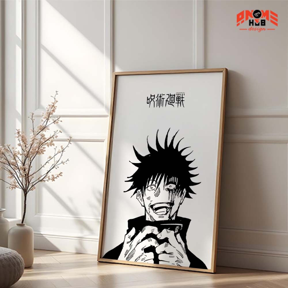 Jujustsuu Kaiisenn 3 Poster/Canvas, Art Anime Wall Print, Wall Decor  –  Poster/Canvas ANIME HUB
