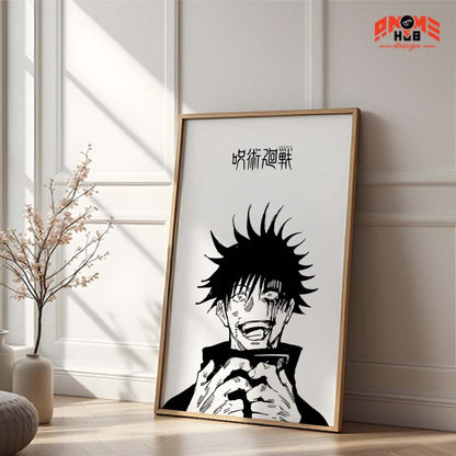 Jujustsuu Kaiisenn 3 Poster/Canvas, Art Anime Wall Print, Wall Decor  –  Poster/Canvas ANIME HUB