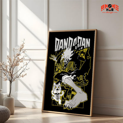 Daandadann 8 Poster/Canvas, Art Anime Wall Print, Wall Decor  –  Poster/Canvas ANIME HUB